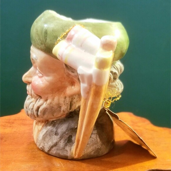 Vintage Magrou Artmark Old Man Toby Mugs 3.75" w/ Original Disney Parks Stickers - Picture 12 of 15